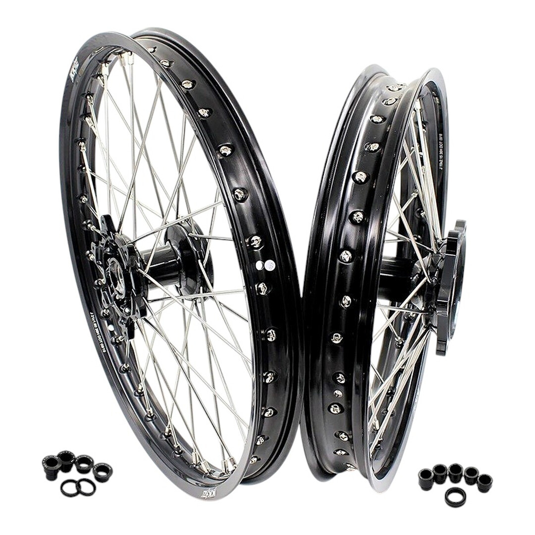 KKE Radsatz für Yamaha/Fantic 21×1.60/19×2.15 Schwarz KKE Radsatz für Yamaha/Fantic 21×1.60/19×2.15 Schwarz Yamaha Räder ZAP-Technix-Shop