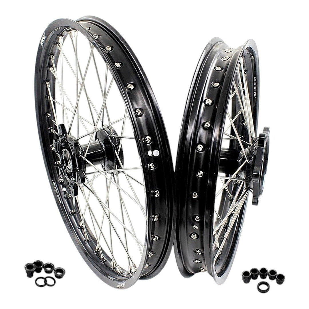 KKE Radsatz mit Guss-Nabe für KTM/HSQ/GG 21- 21/19 Schwarz KKE Radsatz mit Guss-Nabe für KTM/HSQ/GG 21- 21/19 Schwarz Zulauf ZAP-Technix-Shop