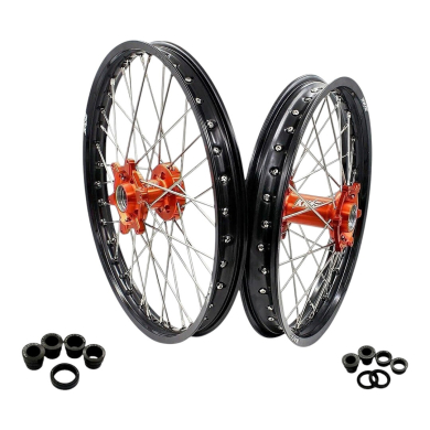 KKE Radsatz für KTM SX/SX-F 03-25 21×1.60/19×2.15 Orange Husquarna Räder ZAP-Technix-Shop