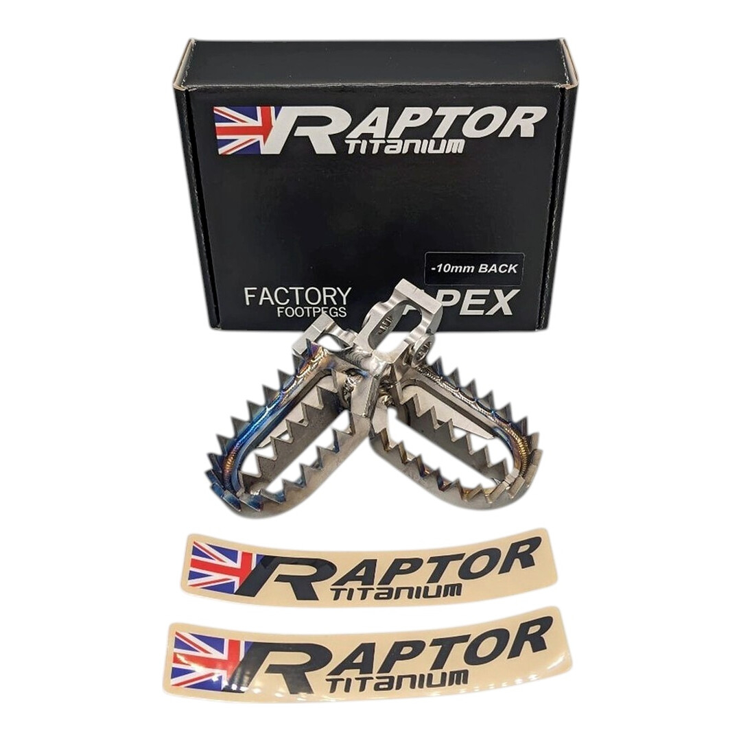 Raptor Titan MX Fußrasten für Stark Varg -10mm back Raptor Titan MX Fußrasten für Stark Varg -10mm back Fußrasten ZAP-Technix-Shop
