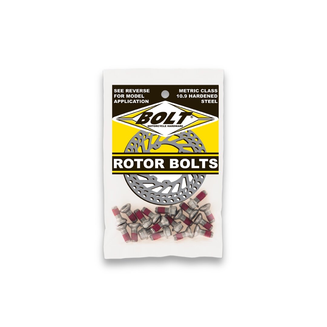 BOLT Bremsscheibenbolzenkit Suzuki RM 125/250 01-08 14-teilig BOLT Bremsscheibenbolzenkit Suzuki RM 125/250 01-08 14-teilig Schrauben Bremsscheibe ZAP-Technix-Shop