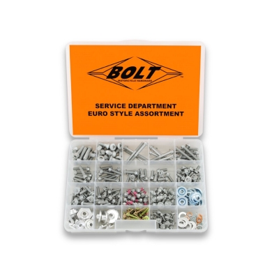 Bolt Service Sortiment Euro Style 370 teilig Bolt Service Sortiment Euro Style 370 teilig Schraubenkits Pro-Pack ZAP-Technix-Shop