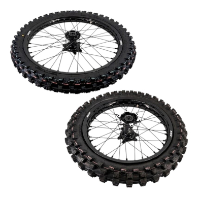 KKE Radsatz für SUR-RON Ultra Bee 21/18 Schwarz mit CST MX Reifen Montiert SUR-RON Ultra Bee ZAP-Technix-Shop