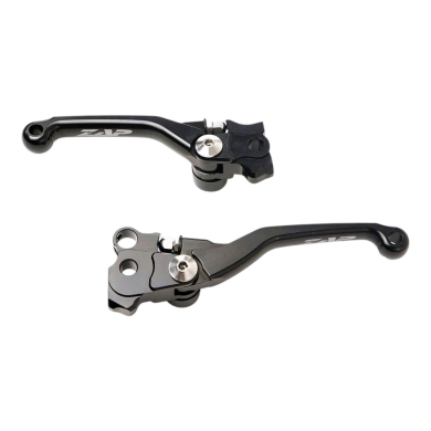 Competition Klapphebelsatz Kawasaki KX 450 24- Nissin/Brembo Schwarz Flexhebel-Sets ZAP-Technix-Shop