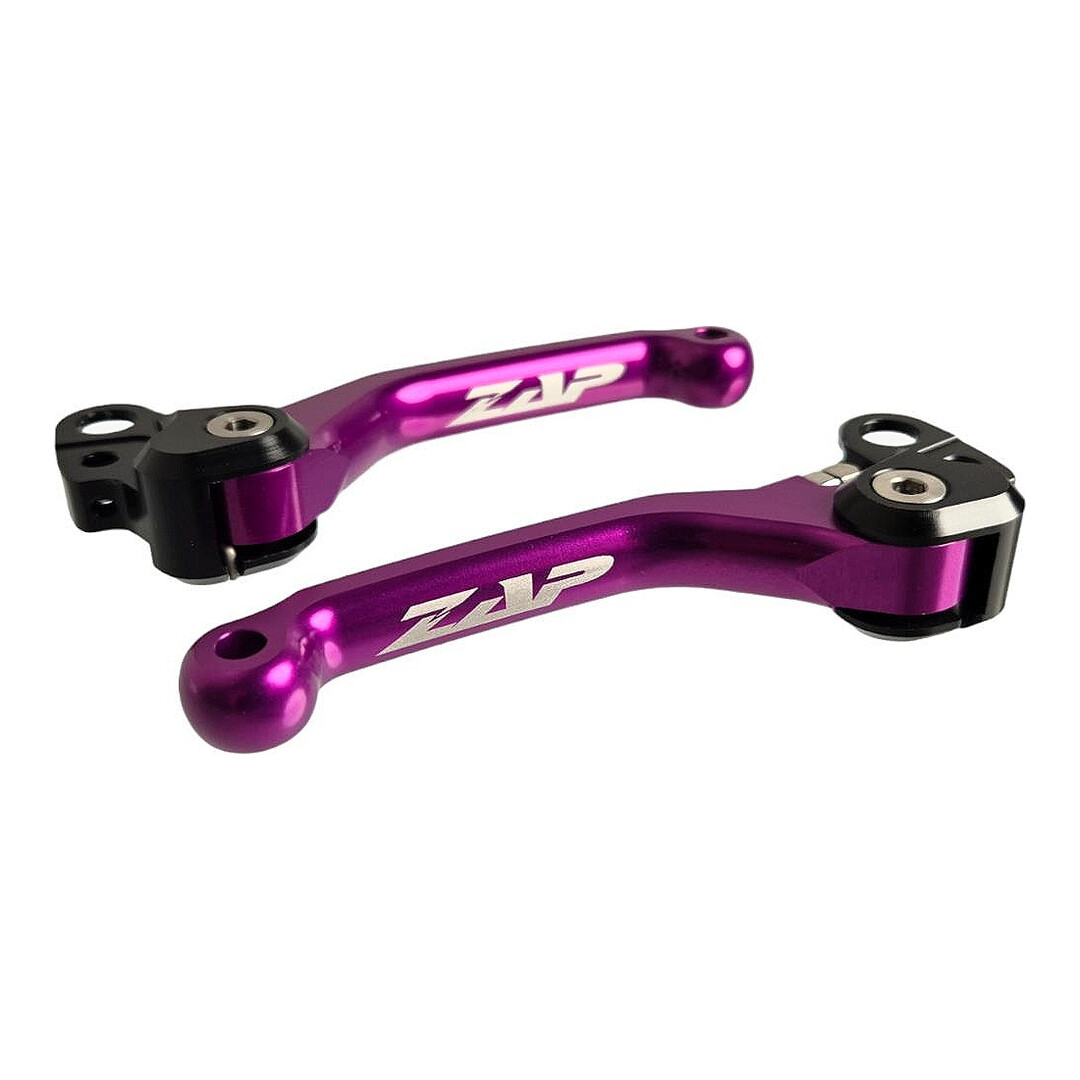 Competition Klapphebelsatz Sur-ron Light Bee Violett Competition Klapphebelsatz Sur-ron Light Bee Violett Flexhebel-Sets ZAP-Technix-Shop