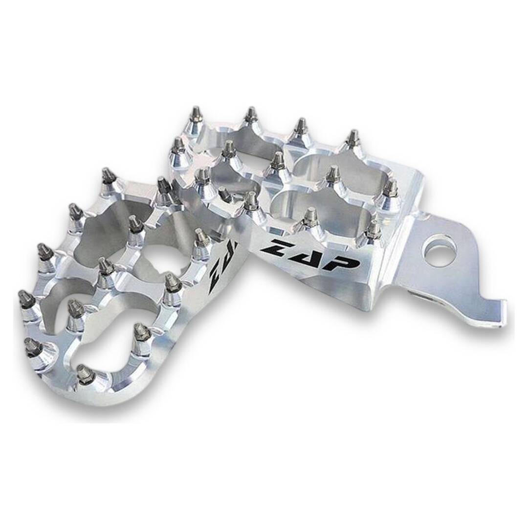 ZAP E-Peg Fußraste KXF 250 06- / 450 07- silber ZAP E-Peg Fußraste KXF 250 06- / 450 07- silber Kawasaki Fußrasten ZAP-Technix-Shop