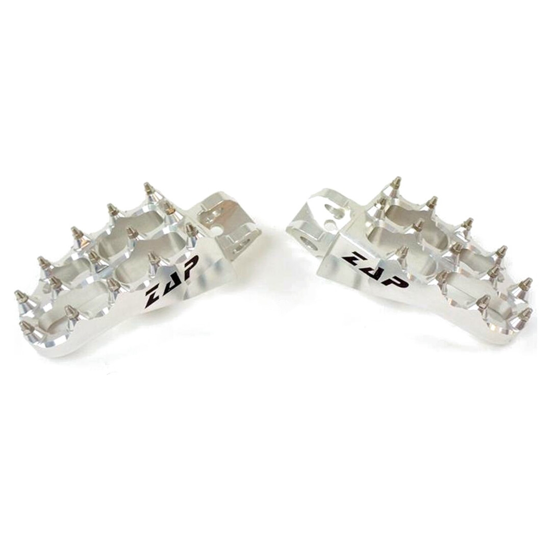ZAP E-Peg Fußraste KX 65 85 silber ZAP E-Peg Fußraste KX 65 85 silber Kawasaki Fußrasten ZAP-Technix-Shop